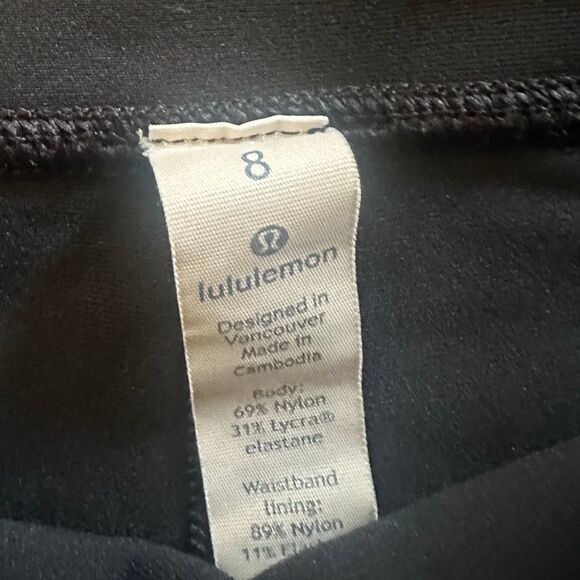 Lululemon Tight Stuff Tight II 25” in Black Size 8 - Picture 7 of 8